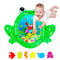 Frog Baby Water Mat, Inflatable Play Mat, Tummy Time Baby Toys, Fun Early Development Activity Play Center for Newborn