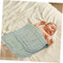 LIFKOME 100% Set 6pcs Cotton Burp Cloths Soft Muslin Baby Washcloths Newborn Girls Boys Towels for Face Drool Sweat