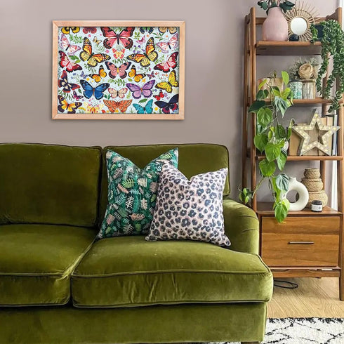 1000 Pieces Butterfly Puzzles for Adults - Colorful Plant Flower Jigsaw Puzzle