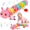 Baby Girls Toys 0-6 Month Music Animal Stuffed Caterpillar Toy for Infant