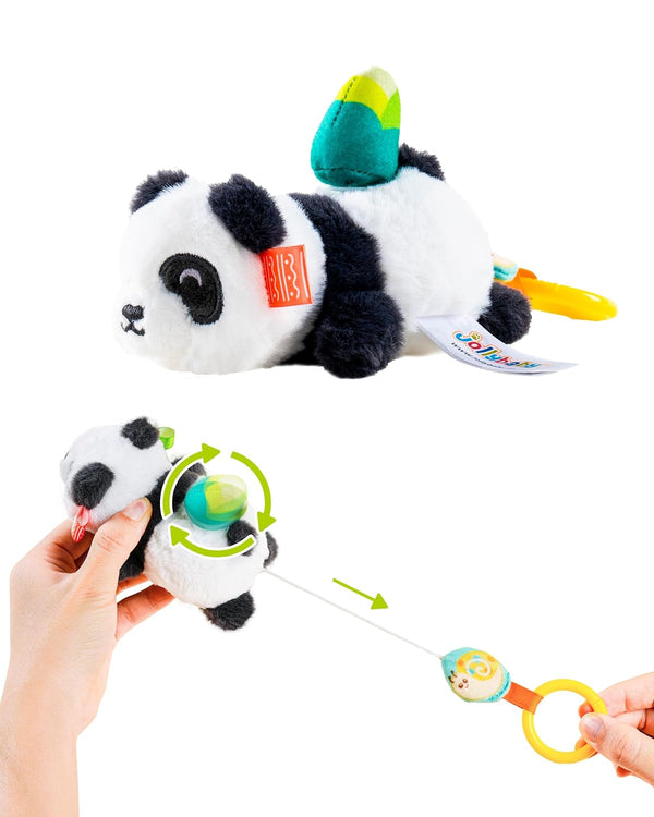 Jollybaby Baby Rattles & Soft Plush Hanging Toy for Stroller Crib car