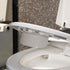 Doytn 5 (1, 7x3.3inch) Toilet Splash Guard Pee Deflector with Strong Suction Cups Urine Guard Prevents Pee Leaks Large