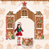 7 43 51 Bucherry Pcs Gingerbread Playhouse Christmas Gingerbread House Decorations Christmas Cardboard Castle