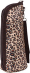 Kisangel Leopard Pattern Breastmilk Bottle Warmer Bag Insulation Milk Storage Pouch for