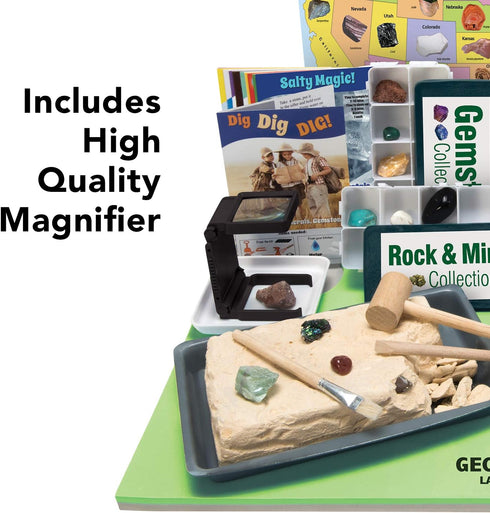 Ben Franklin Toys Geology Lab Science Kit Pad