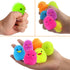 12 Pack Easter Eggs Filled with LED Chick Puffer Balls, Easter Basket Fillers with Light Up Stress Relief Fidget Toys