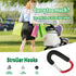 Yinpecly 3Pcs Stroller Hooks, 5.51 inch Large Organizer Hook Bag Clips for Mommy, Grocery or Diaper Bags, Red