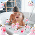 36 Swimming Jenaai Pcs Cute Rubber Cows Bulk Squeak Floating Cow for Kids Bath Toys Rubber Animals Shower Bathtub Toy