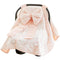 Baby Carseat Canopy Cover with Bow for Girls Boys with Bow Stroller