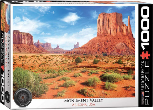 EuroGraphics Monument Valley 1000-Piece Puzzle, White