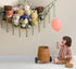 Hammock mirolam Stuffed Animal - Large Stuffed Animal Net Corner - Hanging Stuff Animal Storage Organizer For Plush