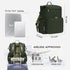 Backpack CEI-CEI Neoprene Diaper Bag with Insulated Pockets, Large Newborn Baby Maternity Bags Travel Tote