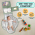 Portable Changing Pad for Baby, Travel Diaper Changing Pad for Newborn, Large Waterproof Baby Changing Mat, Foldable
