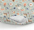 Goat Boho Floral Baby Nursing Pillow Covers for Boy Girl Farmyard Goats Retro Flowers Nursery Slipcovers