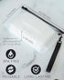 Set 2 MIA + SOPHIA of Baby Wipe Holder, Portable Reusable Wipes Pouch, Stylish Travel Wipes Case, Baby Wipes Dispenser