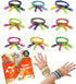 UpBrands Quiet Prizes for Kids Classroom, Double Tour Zipper Bracelets, School Rewards, Party Favors