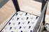 American Baby Company 2 Pack 100% Natural Cotton Fitted Pack and Play Sheets, 39" x 27", Navy Whale/Grey Zigzag