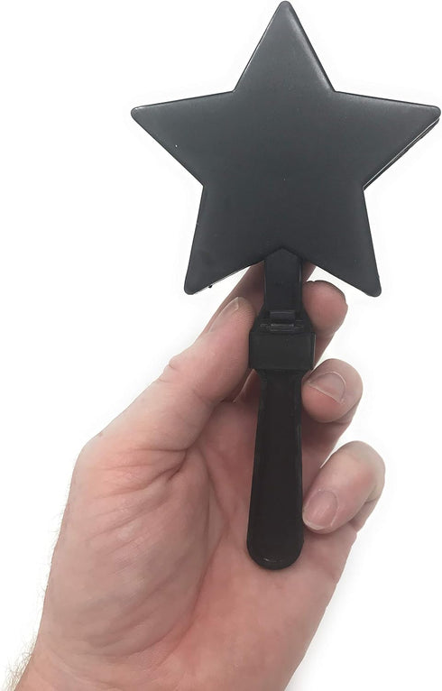 20 Pack Funiverse Bulk Star Shaped Hand Clappers - Multicolor Team Spirit Noise Makers for Parties, Sports Events & New