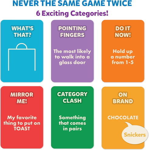 8, 9, 10 4-8 Sync or Sink - Hilarious Family Card Game for Kids, Teens & Adults, Fast-Paced Mind-Matching Partner