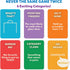8, 9, 10 4-8 Sync or Sink - Hilarious Family Card Game for Kids, Teens & Adults, Fast-Paced Mind-Matching Partner