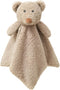 Baby Brown Teddy Bear Soft Stuffed Animal Security Blanket, Plush Lovey Blanket for Newborn, Infant, Toddler
