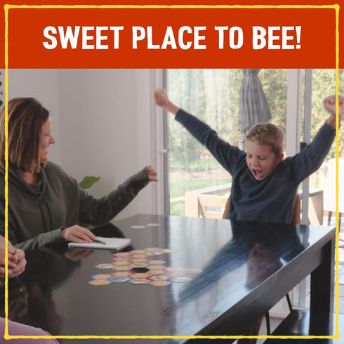Assets 2-5 7+ Grandpa Beck's Games The Bears and The Bees | Strategic Tile Laying Card Game for Kids, Teens, Family