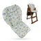 Baby High Chair Cushion, Thick Pad for Wooden High Chair, Dining Chair Liner Mat (Green Forest)
