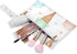Burbuja 2 Pack, 2 Ice Cream Cone Wet Dry Bags for Baby Cloth Diaper Waterproof Reusable Wet Bag with Zippered Pockets