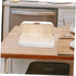 Countertop Baby Bottle Drying Rack Dust Cover Bottle Holder for Easy Drying Food-Grade Plastic Organizer and Cups