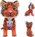 APENGBAOL Creator Tiger Building Set, Tiger Micro Building Blocks for Boys Age 8-12,Cat