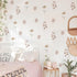 YouRfocus Daisy Wall Decals | 84 PCS Boho Flower Stickers for Girls'