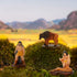 15Pcs Native American Figurines Set - Historical Miniature Indian Figures with Accessories for Decoration