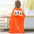 MICHLEY Baby Hooded Swaddling Blanket, Animal Face Toddler Fall Winter Throw, 0-3 Years (Fox)