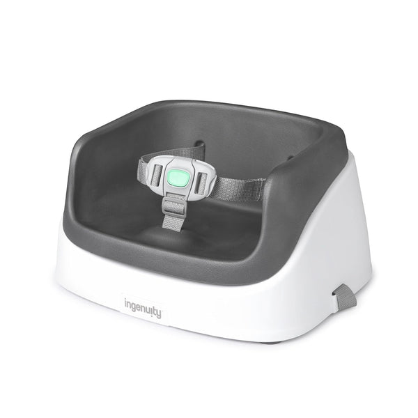 Ingenuity SmartClean Toddler Booster Seat for Kitchen Chair Lightweight for on-the-go, Easy-Clean,