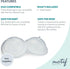 (Set 2) Motif Medical Plastic Diaphragms Replacement Parts - Compatible w/Duo Double Breast Pump - Durable Motif