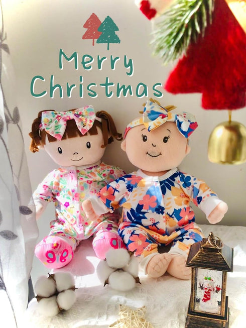 5 Sets Baby Doll Accessories, 10 PCs Baby Doll Clothes and Headbands for 15 Inch to 18 Inch Dolls
