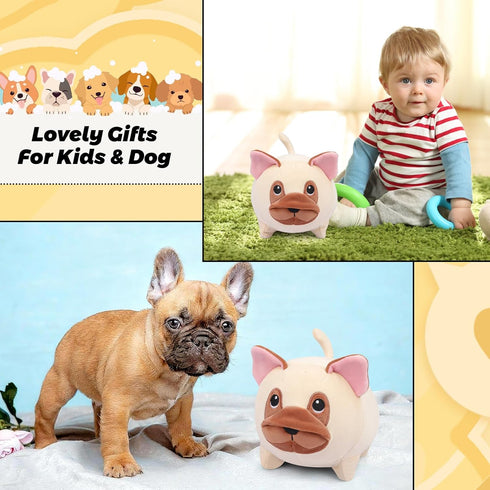 Pillow,8inch Dog Plush Cute Dog Stuffed Animal Toy,Soft Hugging Plush Pillow,French Bulldog Plushies Doll Toy for Kids