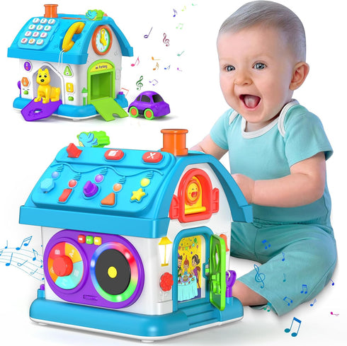 Vahome 14-in-1 Montessori Toys for 1 Year Old Boy Gifts, Musical Educational