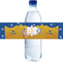 32pcs Blue Oh Baby Water Bottle Labels, Gold Glitter Stickers for Gender Reveal/1st Birthday, Baby Boy Bottle Wrappers