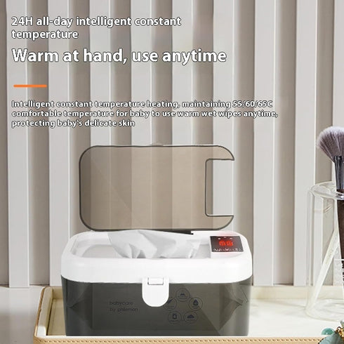 SPONGL Baby Friendly Wipe Warmer Comfortable Wet Towels Elegant Towel Warmers Baby Wipes Heater Quick Heating Wets
