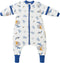 HEDSYOUHH 2.5 Tog Winter Sleep Sack with Feet for Baby/Toddler, Sleeping Bag with