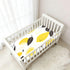 Bseiialft 52 28 Yellow Lemons Leaves Crib Sheets for Boys Girls Soft and Breathable Cotton Baby Sheets for Standard