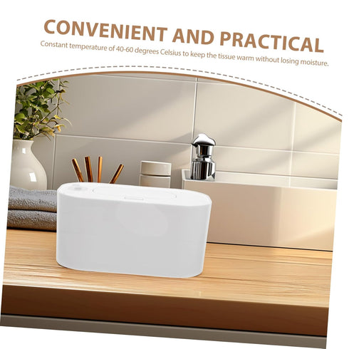 LIOOBO Portable Heated Baby Wipe Warmer - Thermostatic Tissue Heater
