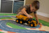 9-Channel 1:18 6-Wheel 6 100-Min 2026 Mighty RC Dump Truck Toy | Scale All-Terrain Construction Vehicle with Lights