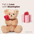9.5" Bearington Remington Teddy Bear- Soft and Cuddly Valentines Day Stuffed Animals - Adorable Bear Stuffed Animal