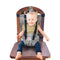 Harness Seat for Baby High Chair - Safety Accessory for Feeding, Must Have for Travel Essentials (Grey)