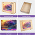 Wooden Puzzles for Adults - Tree of Life Wooden Jigsaw Puzzles 200pcs, 8.3x12in, Unique Shape Gift