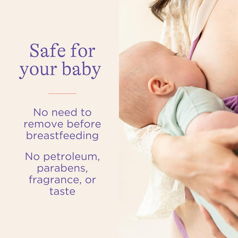 100% 1.41 Lansinoh Lanolin Nipple Cream Safe for Breastfeeding Baby, Natural Nipple Butter, Breastfeeding Essentials