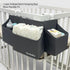 surebaby 3-in-1 Hanging Baby Diaper Caddy, Diaper Caddy Organizer Holder For Baby Crib, Nursery Organization Diaper