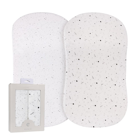 Elys & Co. Bassinet Sheets, Baby Boy/Girl Fitted Bassinet Mattress Sheet Set